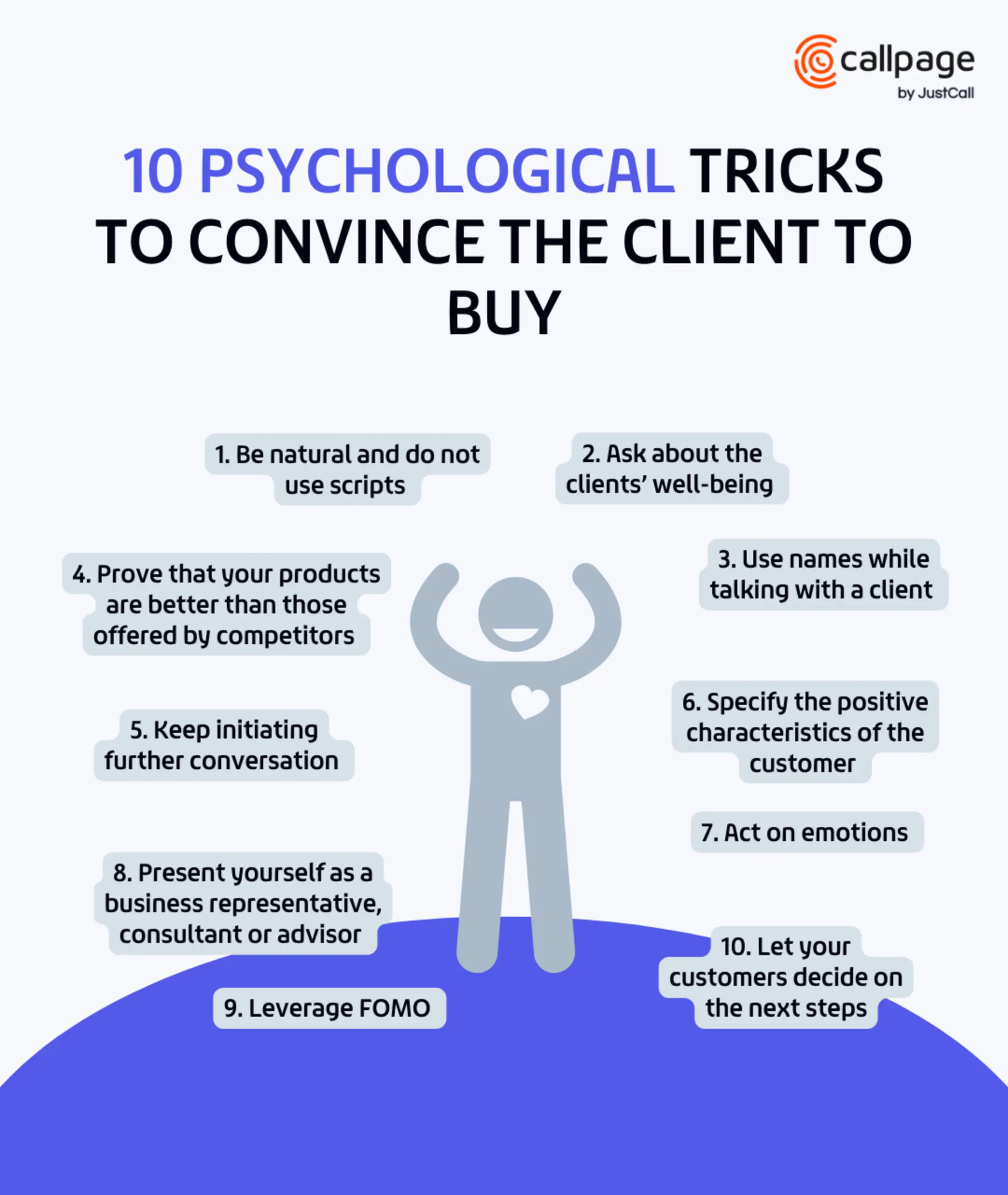 10 Tricks to Convince the Client to Buy