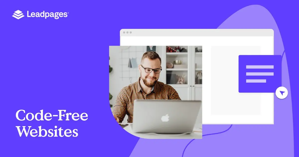 Leadpages - code-free websites banner