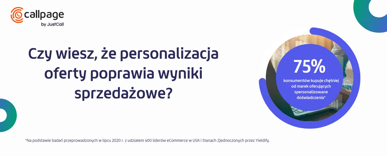 75% konsumentów chętniej kupuje od marek, które oferują spersonalizawane doświadczenia