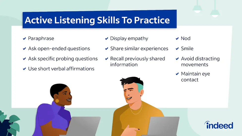 active listening skills to practice